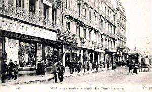 Oran - Boulevard Seguin - Grands Magasins